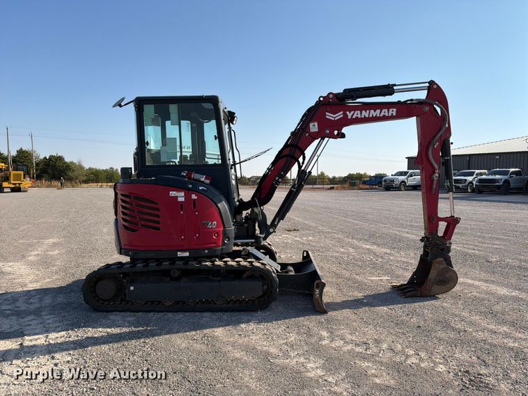 image for item EW8782 2021 Yanmar SC40 mini excavator