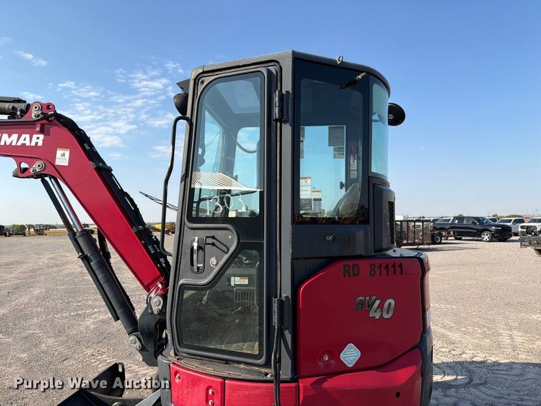 image for item EW8782 2021 Yanmar SC40 mini excavator