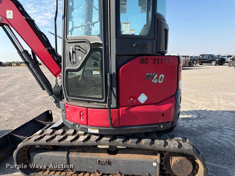 image for item EW8782 2021 Yanmar SC40 mini excavator