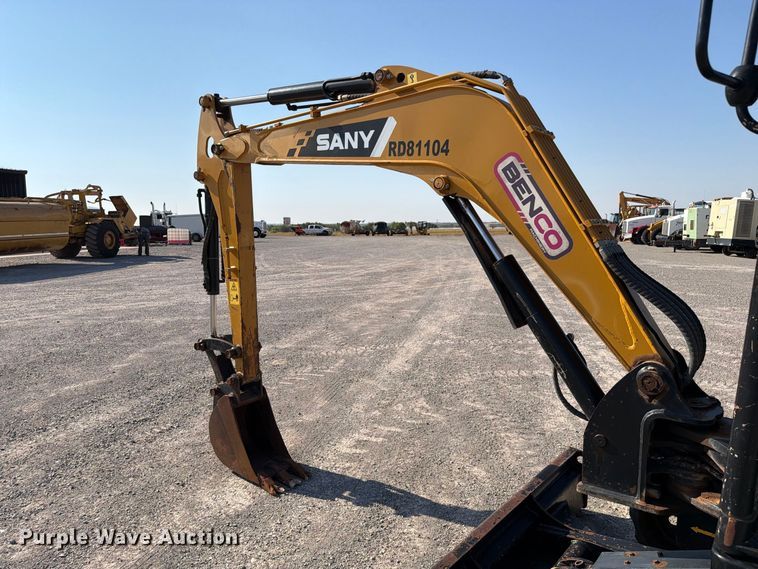 image for item EW8783 2018 Sany SY35U mini excavator