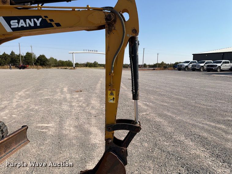 image for item EW8783 2018 Sany SY35U mini excavator