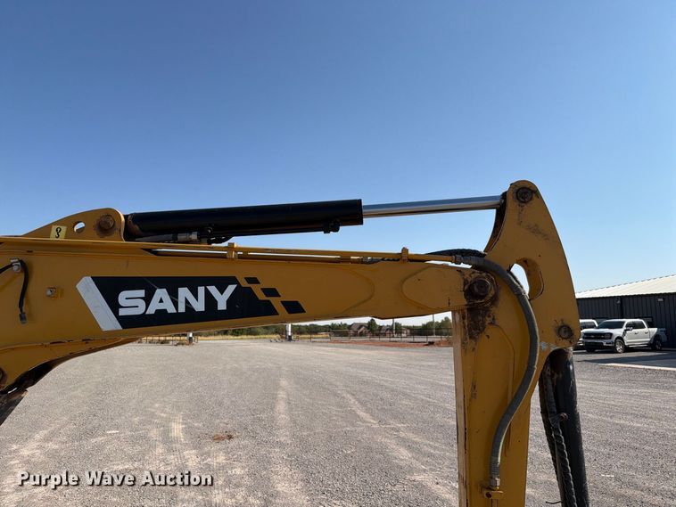 image for item EW8783 2018 Sany SY35U mini excavator