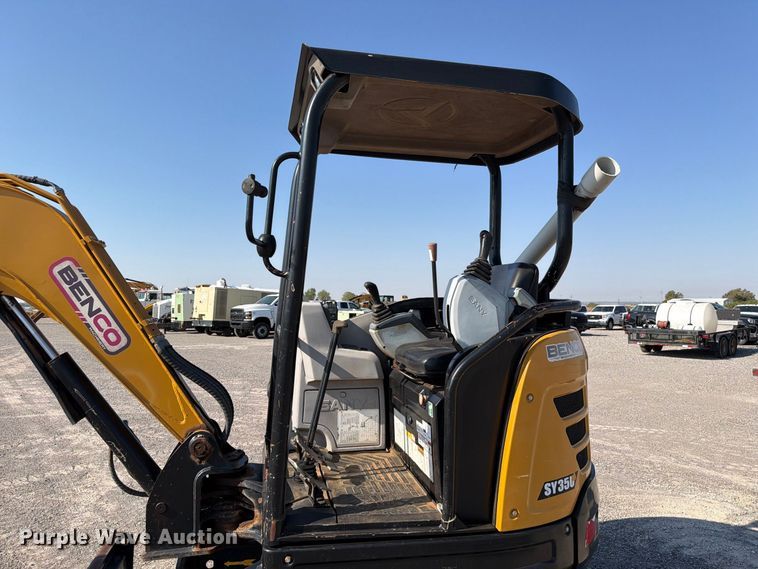 image for item EW8783 2018 Sany SY35U mini excavator