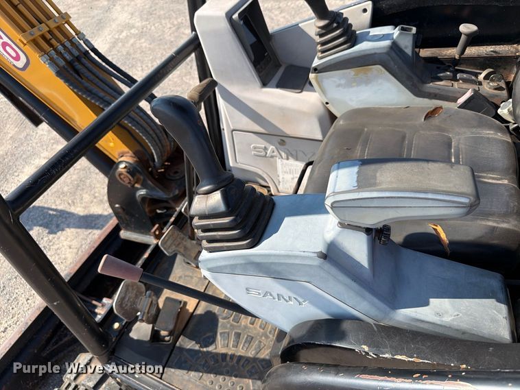 image for item EW8783 2018 Sany SY35U mini excavator