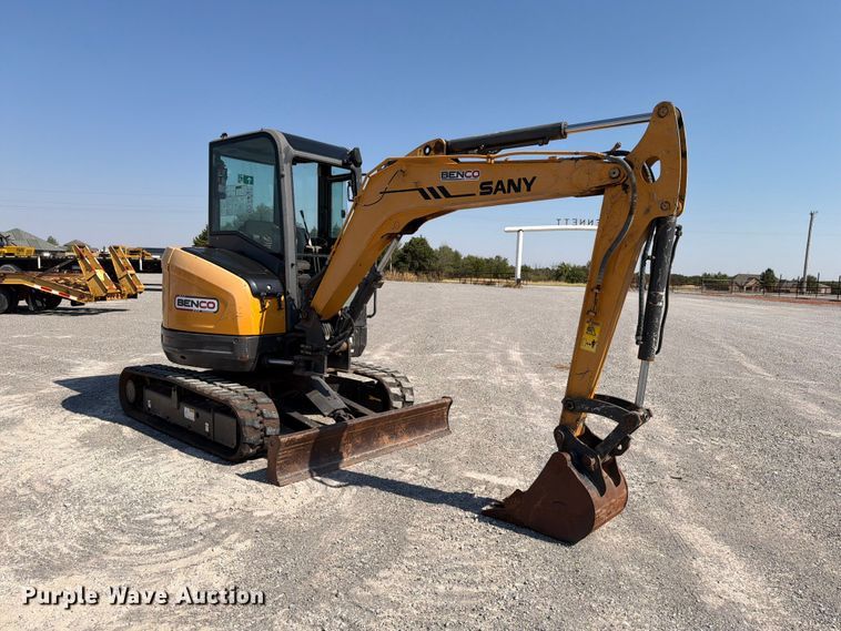 image for item EW8784 2016 Sany SY35U mini excavator
