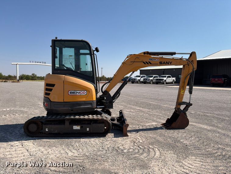 image for item EW8784 2016 Sany SY35U mini excavator