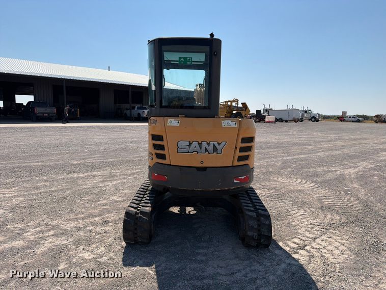 image for item EW8784 2016 Sany SY35U mini excavator