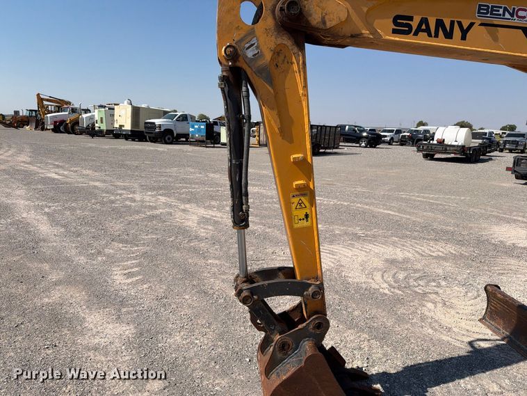 image for item EW8784 2016 Sany SY35U mini excavator