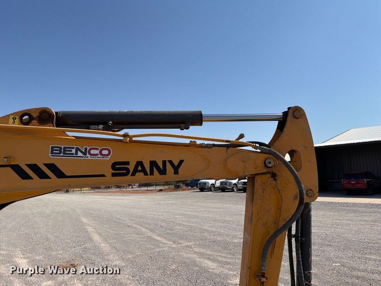 image for item EW8784 2016 Sany SY35U mini excavator
