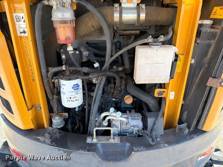 image for item EW8784 2016 Sany SY35U mini excavator