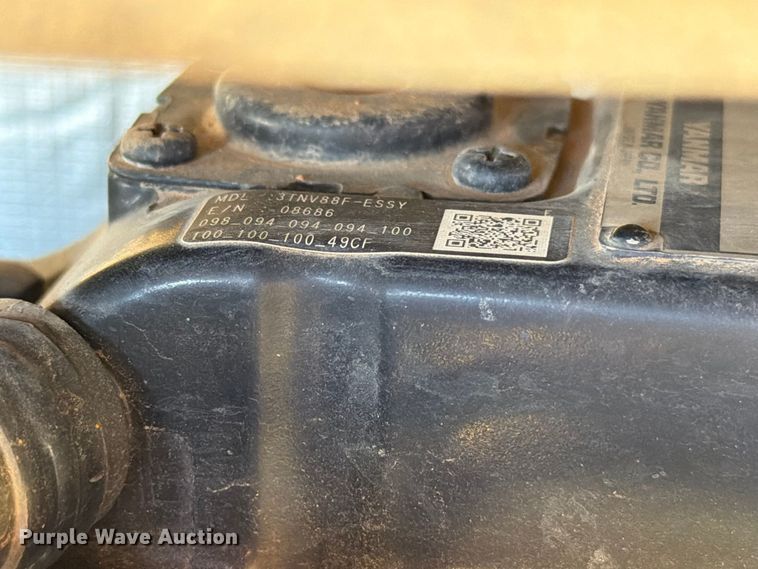 image for item EW8784 2016 Sany SY35U mini excavator
