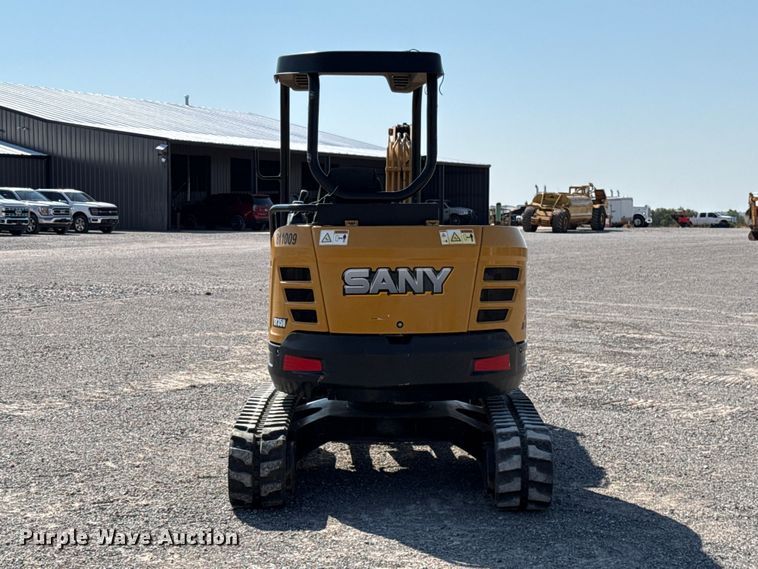 image for item EW8785 2018 Sany SY35U mini excavator