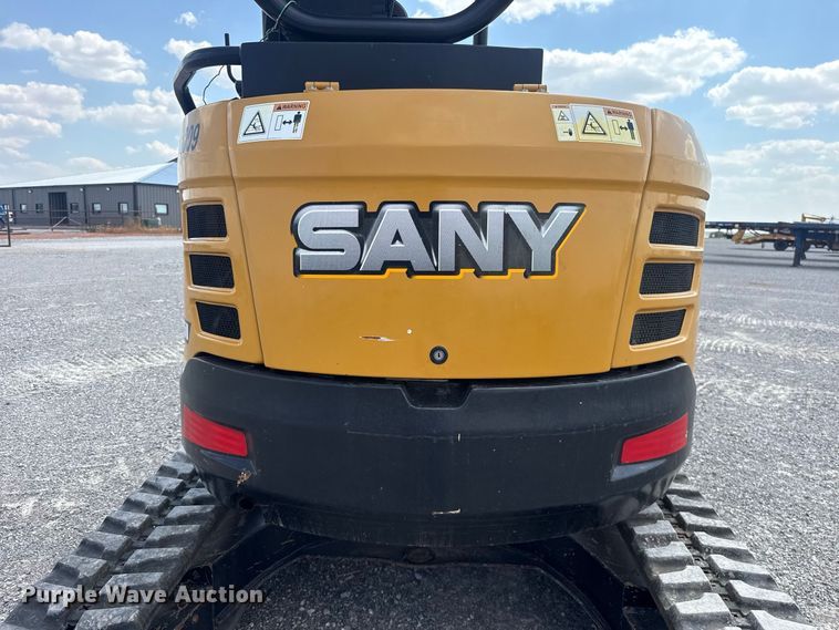 image for item EW8785 2018 Sany SY35U mini excavator