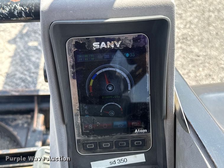 image for item EW8785 2018 Sany SY35U mini excavator