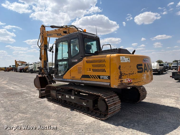 image for item EW8786 2016 Sany SY135C excavator