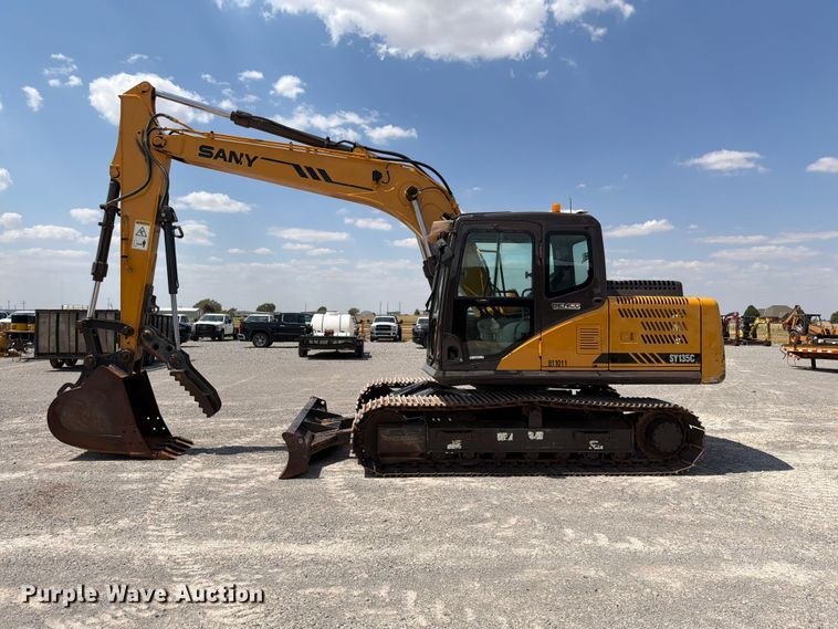 image for item EW8786 2016 Sany SY135C excavator