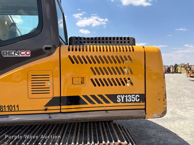 image for item EW8786 2016 Sany SY135C excavator