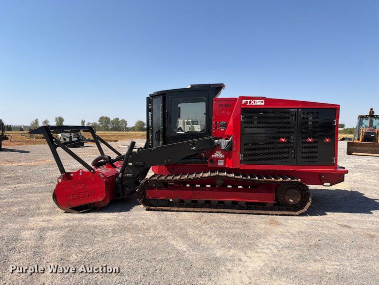 image for item EW8787 2019 Fecon FTX150T4-20SST forestry mulcher