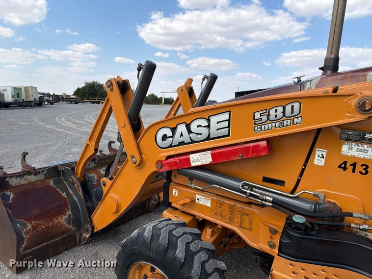 image for item EW8789 2013 Case 580 Super N backhoe