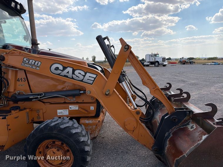 image for item EW8789 2013 Case 580 Super N backhoe