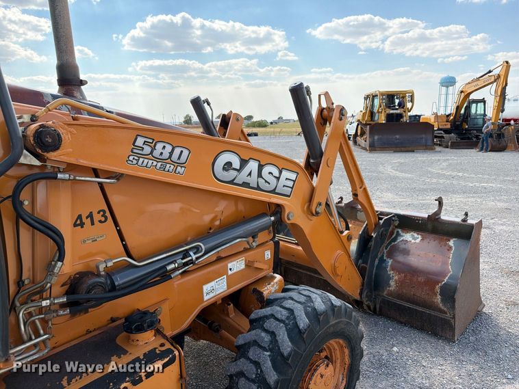 image for item EW8789 2013 Case 580 Super N backhoe