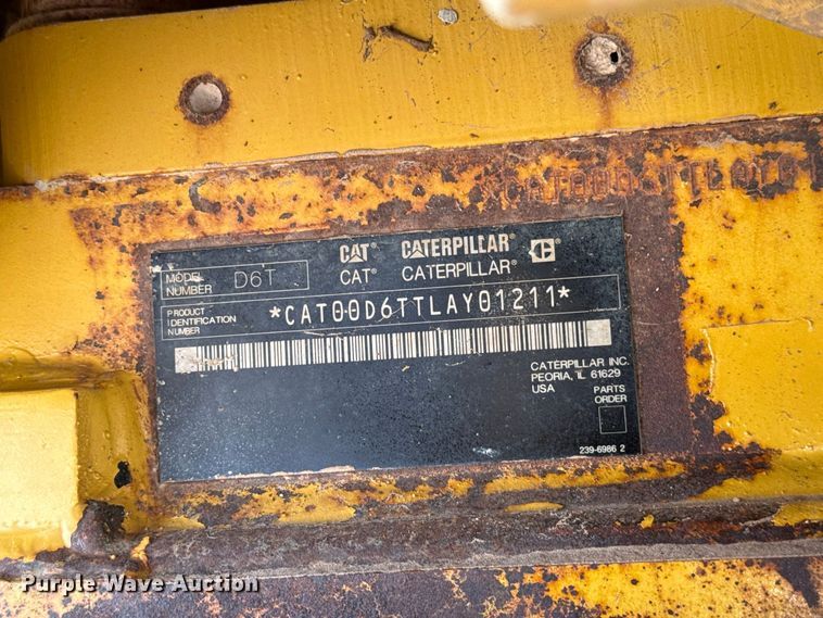 image for item EW8790 2009 Caterpillar D6T XL dozer