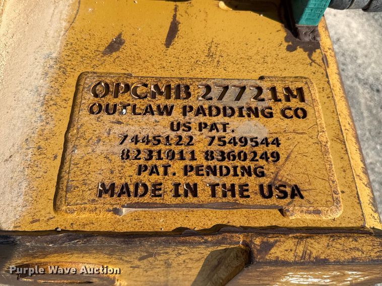 image for item EW8791 Outlaw Padding Co. excavator padding bucket