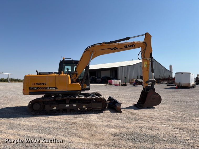 image for item EW8792 2016 Sany SY135C excavator
