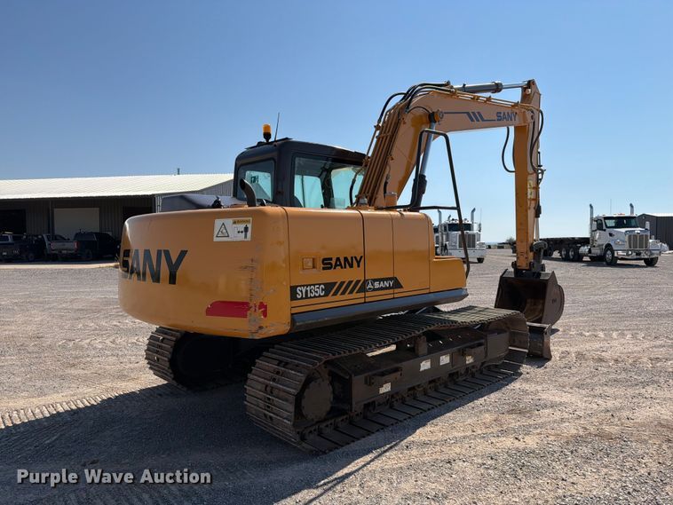 image for item EW8792 2016 Sany SY135C excavator