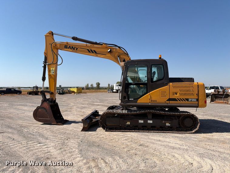 image for item EW8792 2016 Sany SY135C excavator
