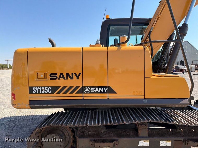 image for item EW8792 2016 Sany SY135C excavator