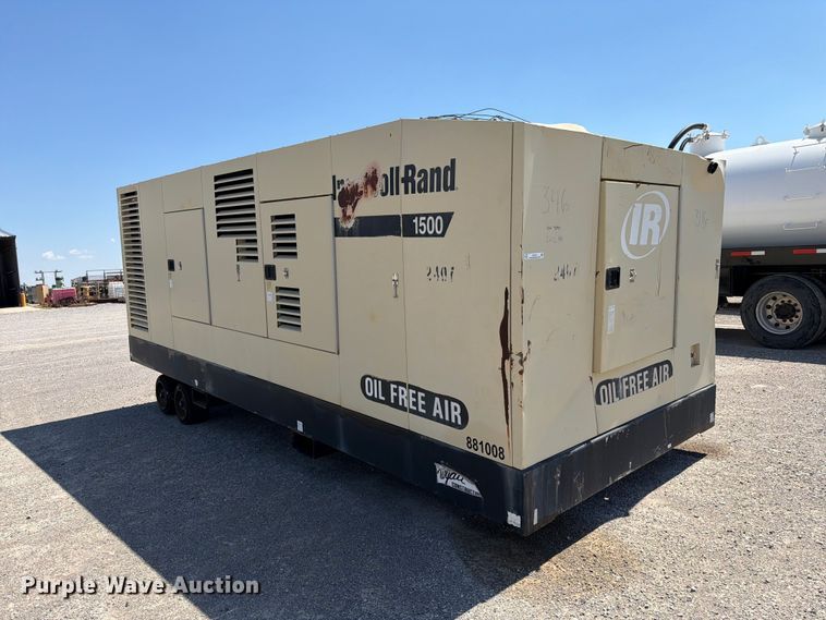 image for item EW8797 2007 Ingersoll-Rand NHP1500WCU air compressor
