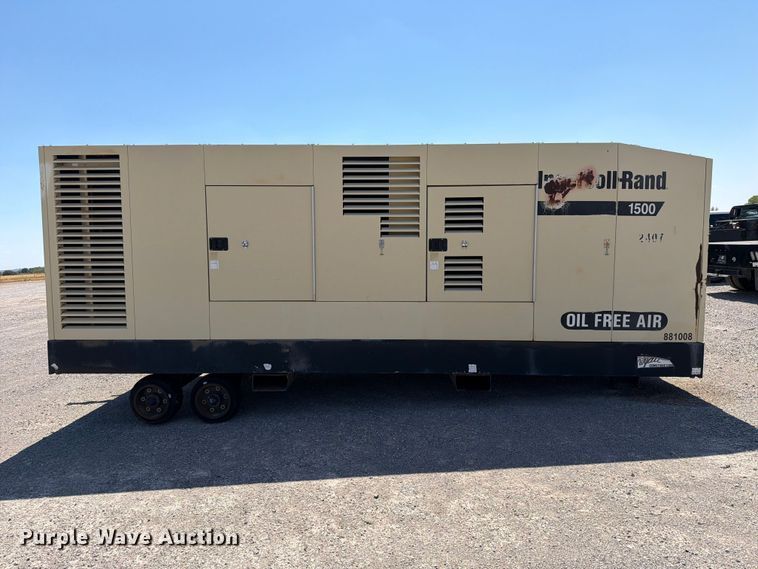 image for item EW8797 2007 Ingersoll-Rand NHP1500WCU air compressor