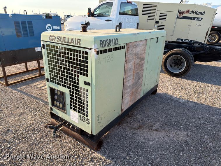 image for item EW8800 SULLAIR 185 air compressor