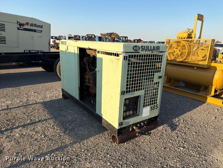 image for item EW8800 SULLAIR 185 air compressor