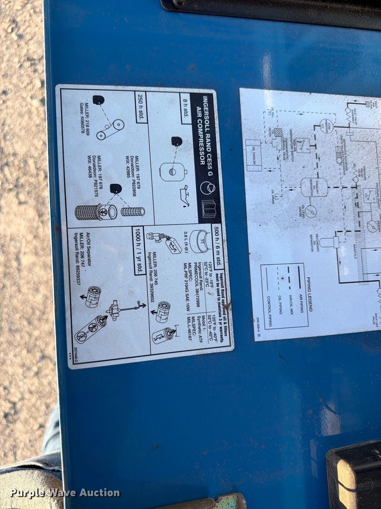 image for item EW8801 2011 Miller Big Blue Air pack welder