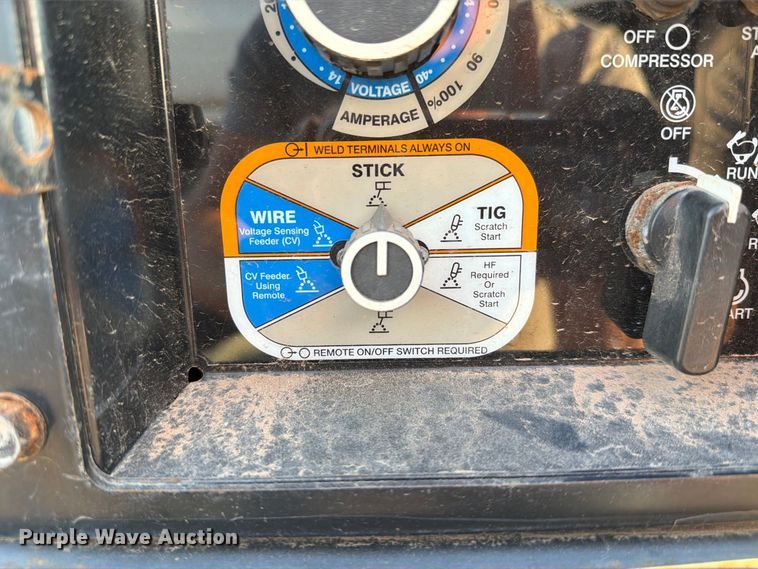 image for item EW8801 2011 Miller Big Blue Air pack welder