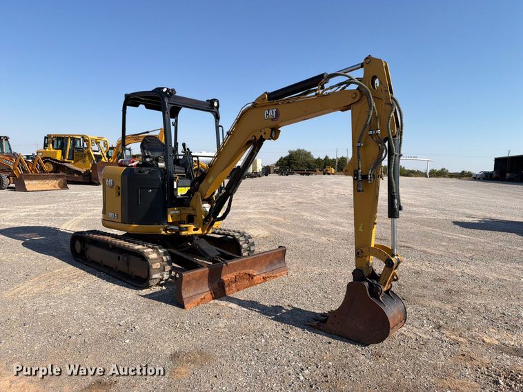 image for item EW8803 2021 Caterpillar 303.5CR mini excavator