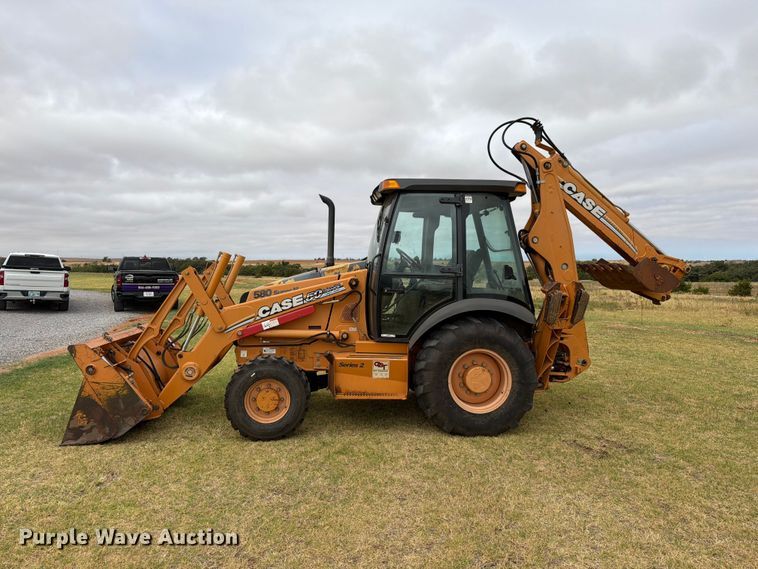 image for item EW8936 2007 Case 580 Super M Series 2 backhoe