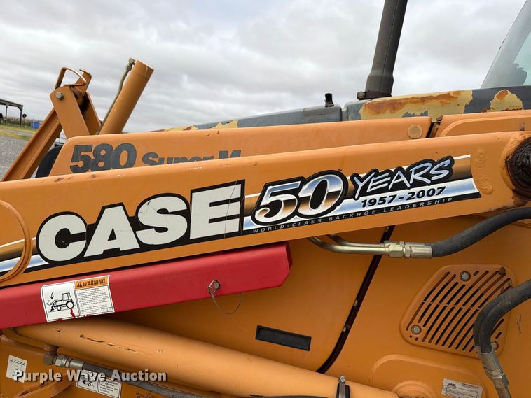 image for item EW8936 2007 Case 580 Super M Series 2 backhoe