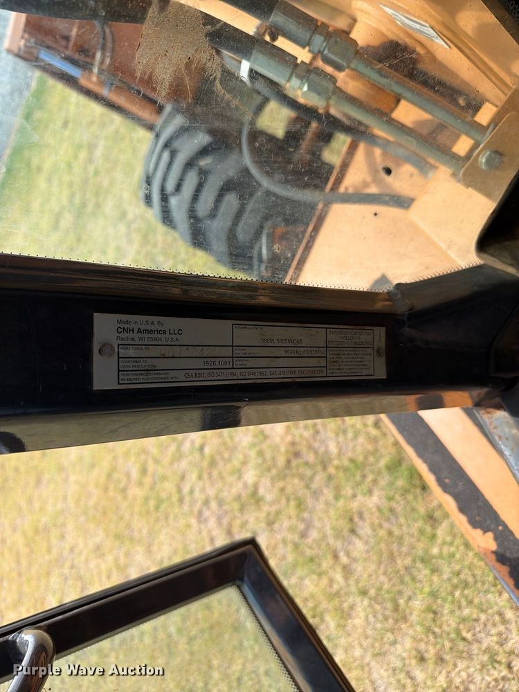 image for item EW8936 2007 Case 580 Super M Series 2 backhoe