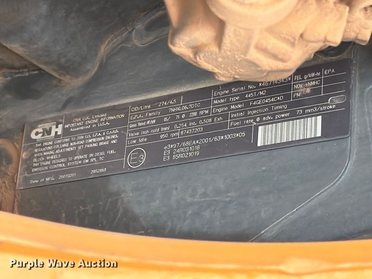 image for item EW8936 2007 Case 580 Super M Series 2 backhoe
