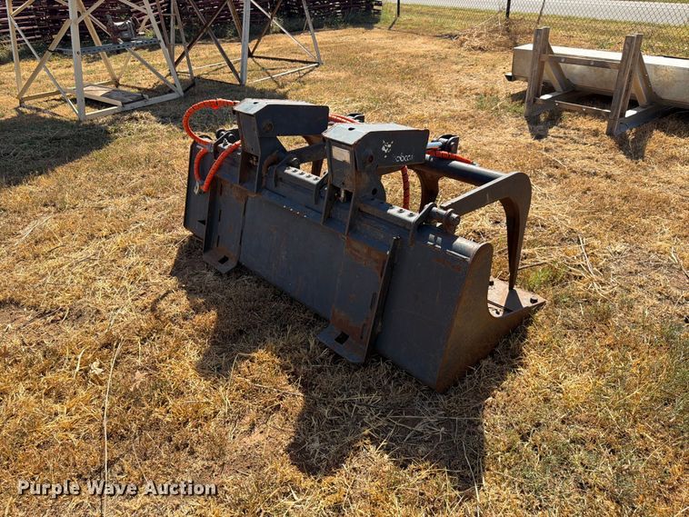 image for item EX0515 Bobcat skid steer grapple bucket