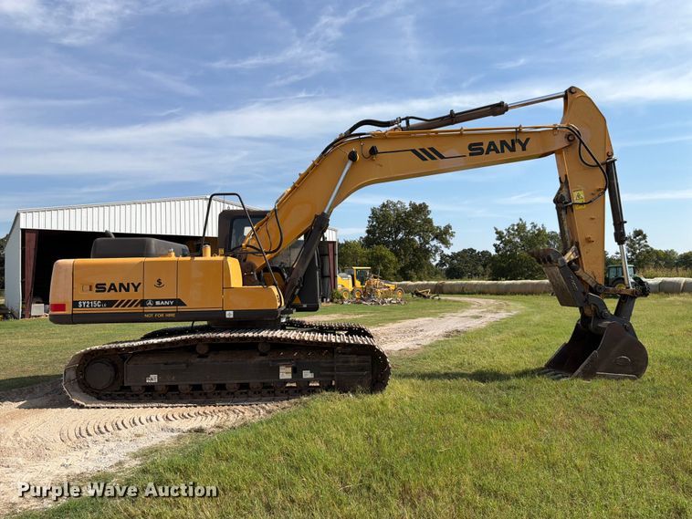 image for item EX0522 2016 Sany SY215SCLC excavator