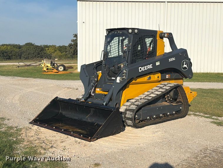 2021 John Deere 333G tracked skid steer loader