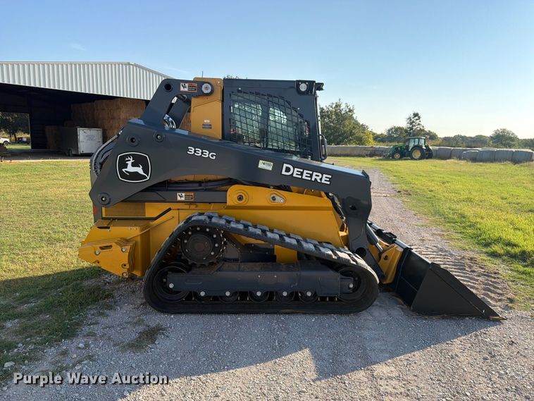 image for item EX0525 2021 John Deere 333G tracked skid steer loader