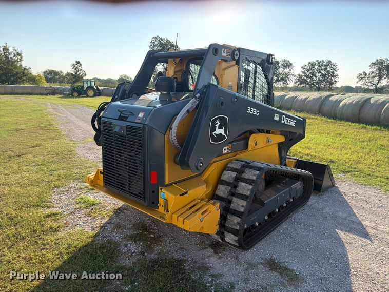 image for item EX0525 2021 John Deere 333G tracked skid steer loader