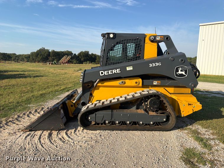 image for item EX0525 2021 John Deere 333G tracked skid steer loader