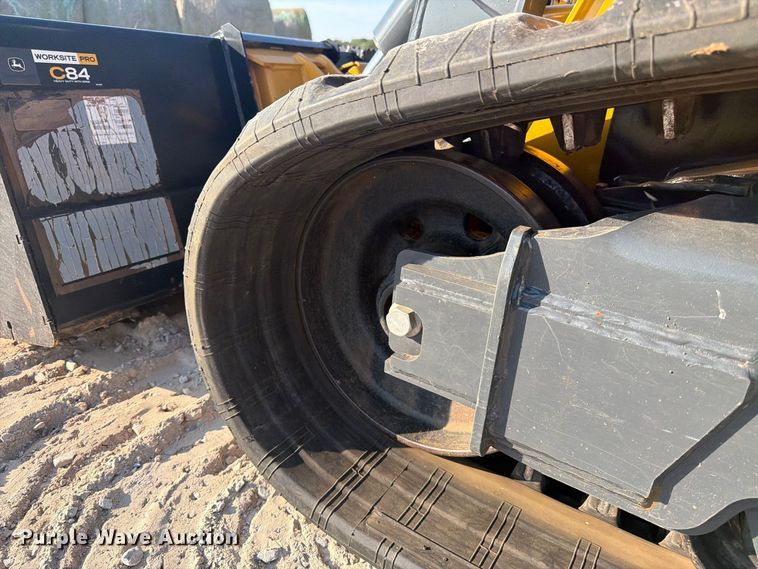 image for item EX0525 2021 John Deere 333G tracked skid steer loader