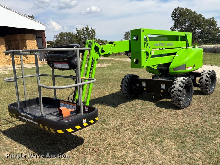 2022 Nifty SP50D boom lift